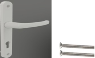 Poignée de porte en noir