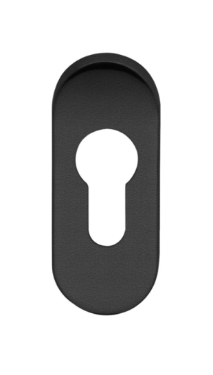 Plaque cylindrique noire