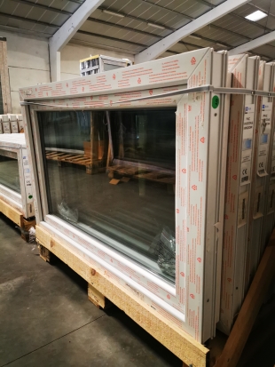 PVC KIEPRAAM WIT 1200 x 800mm