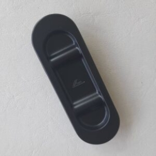 Enkele komgreep zwart (bij  Hefschuiframen)